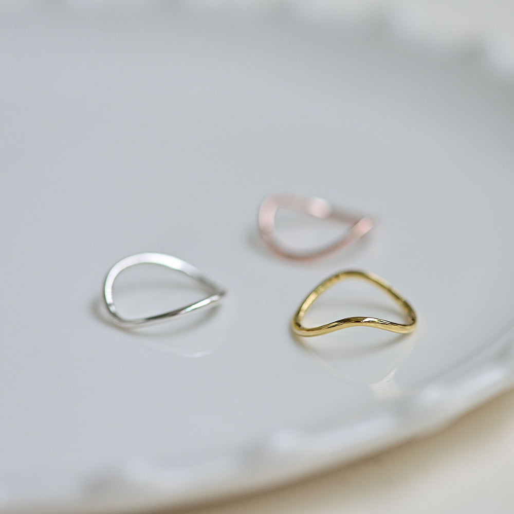 925 Silver Boomerang Ring_KWAJE093