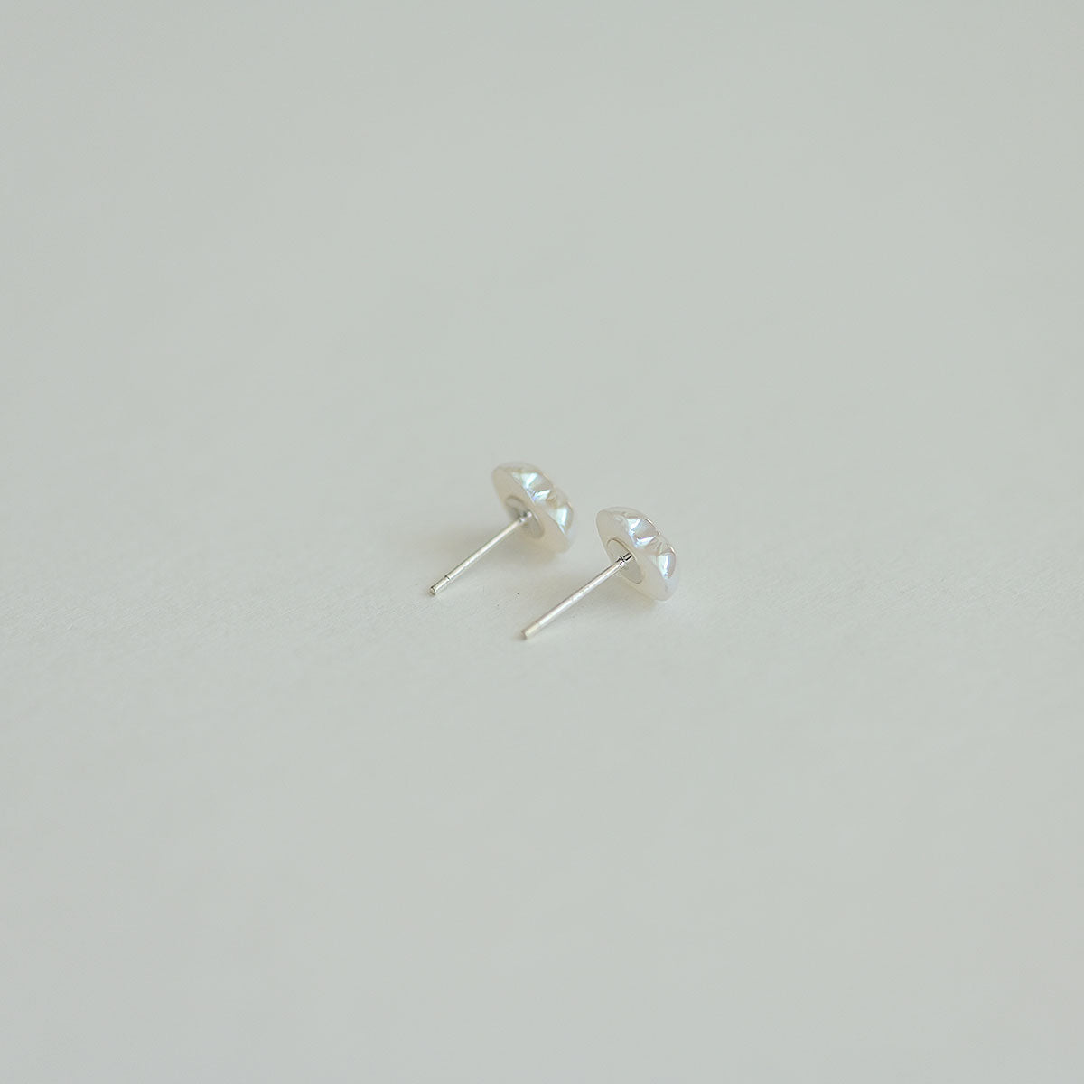 925 silver heart ab pearl earrings_KWAJE241