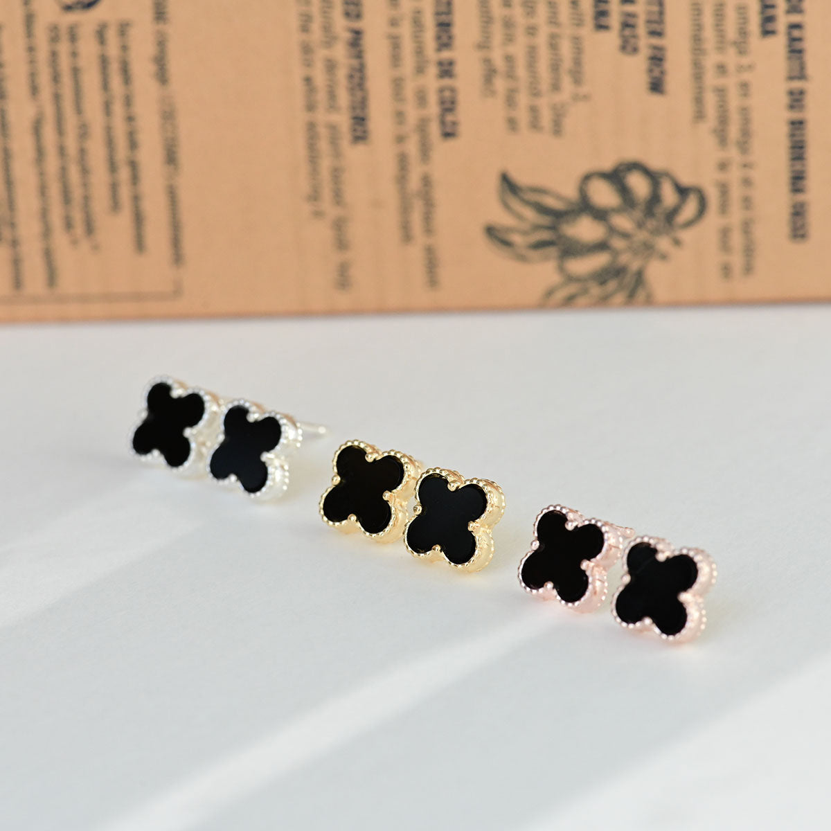 925 Silver Buckle Stud Earrings_KWAJE145