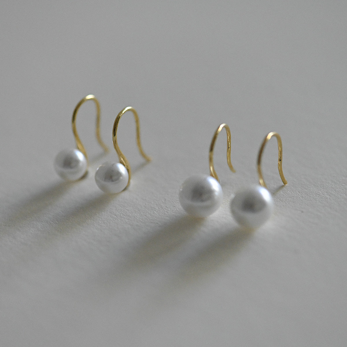 925 silver nuclear pearl hook earrings_KWAJE537