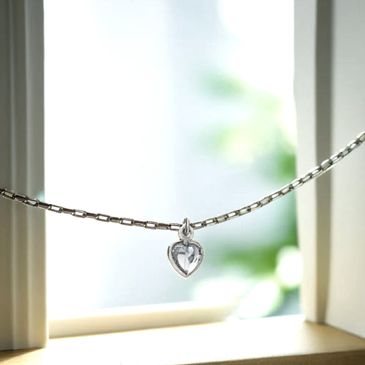 925 Silver Heart 0 Lolotaf Necklace_KWAJE419