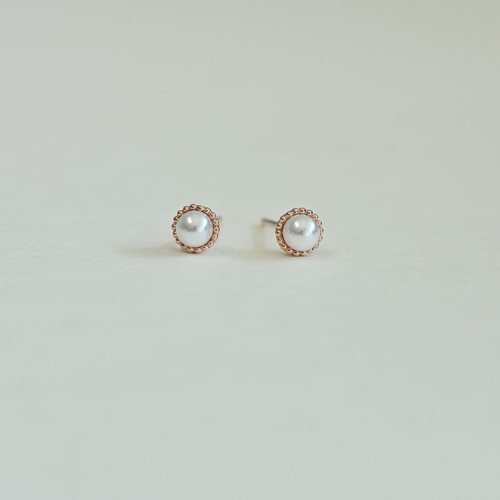 925 silver pearl stud earrings_KWAJE496