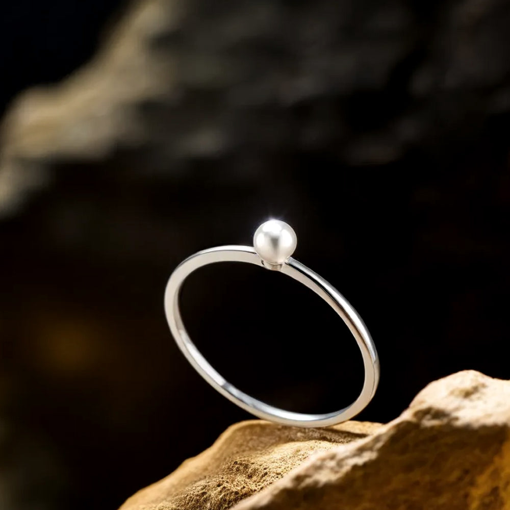 925 silver pearl ring_KWAJE270