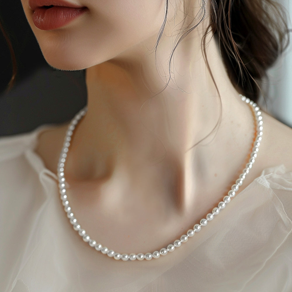 925 Silver Nuclear Pearl Necklace_KWAJE463