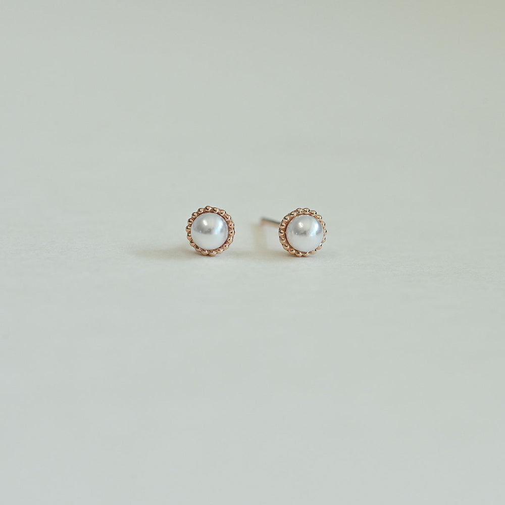 925 silver pearl stud earrings_KWAJE496