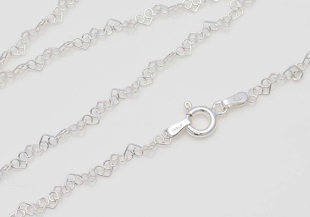 925 Silver Oval Cree Necklace_KWAJE468