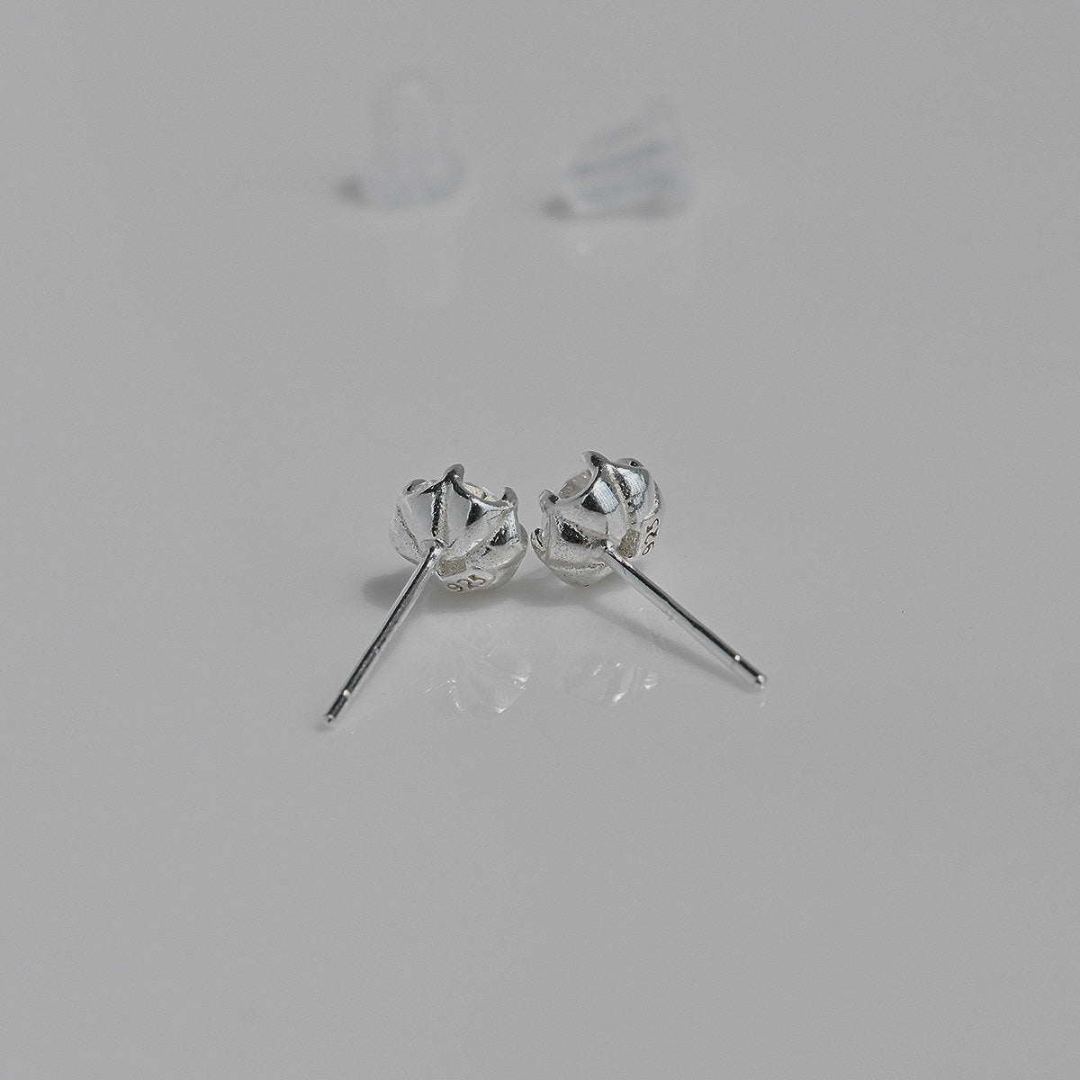 925 Silver Swarovski Unfoil Crystal Earrings_KWAJE484