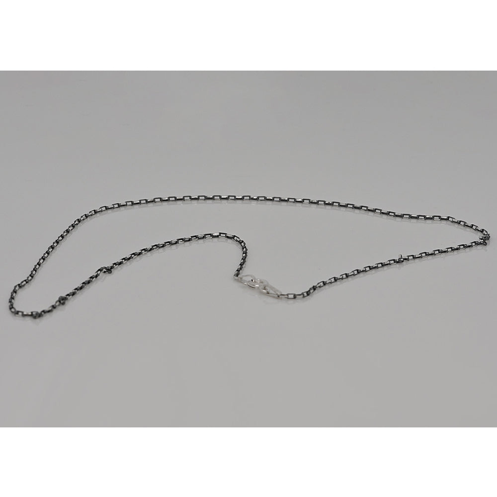 925 Silver Lolotaf Chain Necklace 40cm_KWAJE448