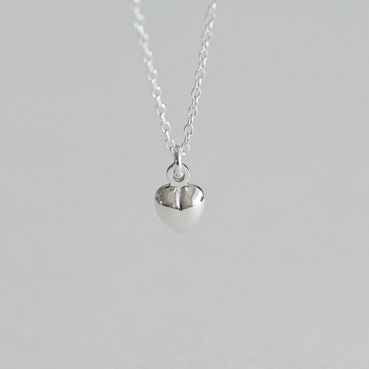 925 silver heart0 necklace_KWAJE633