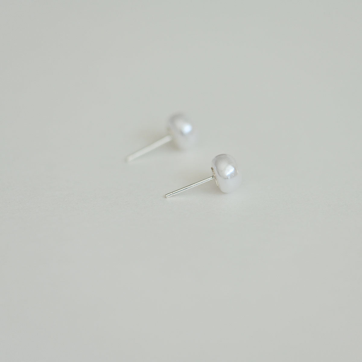 925 silver glass pearl earrings_KWAJE236