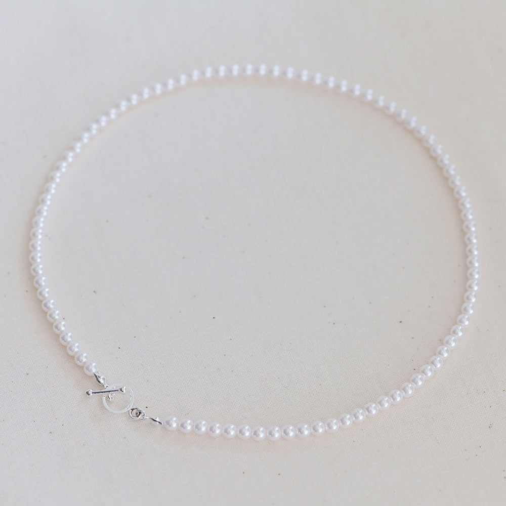 925 Silver Toggle Bar Pearl Necklace_KWAJE619