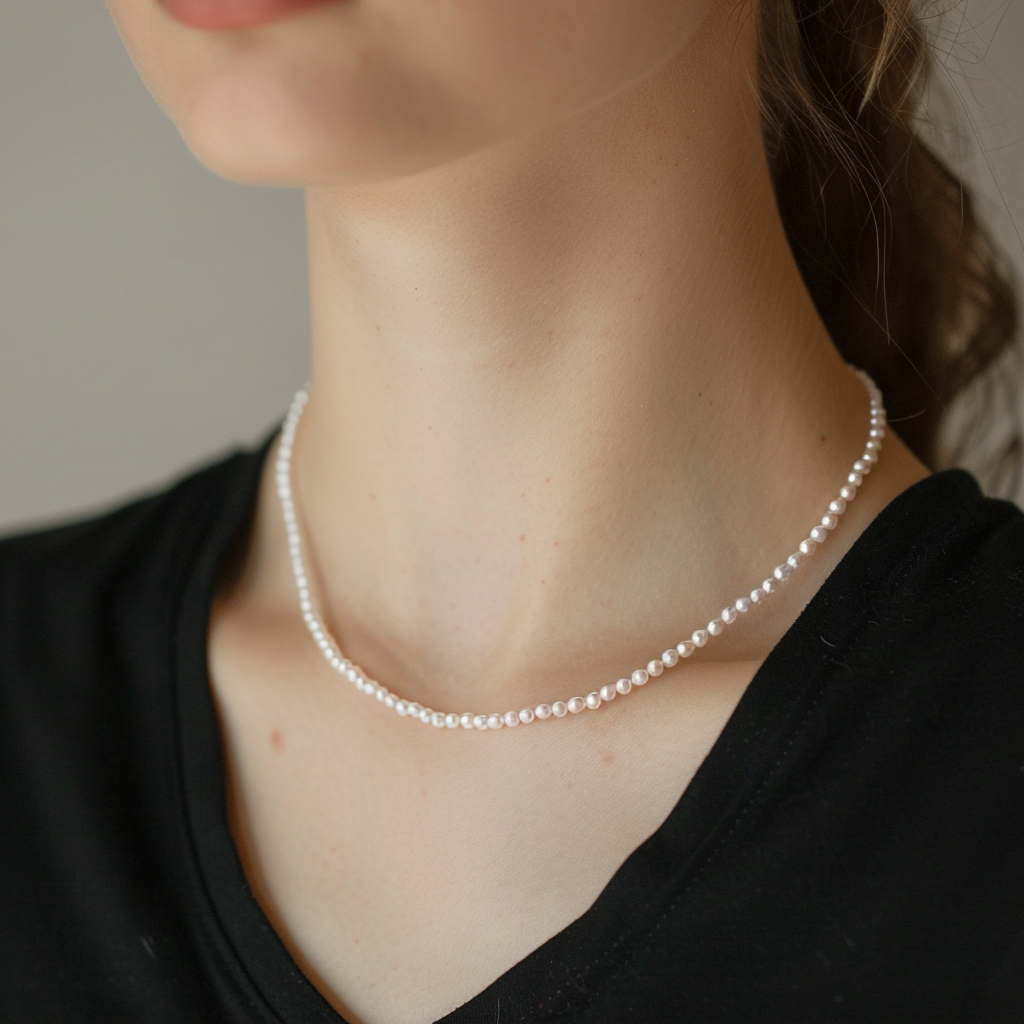 925 Silver Toggle Bar Pearl Necklace_KWAJE619