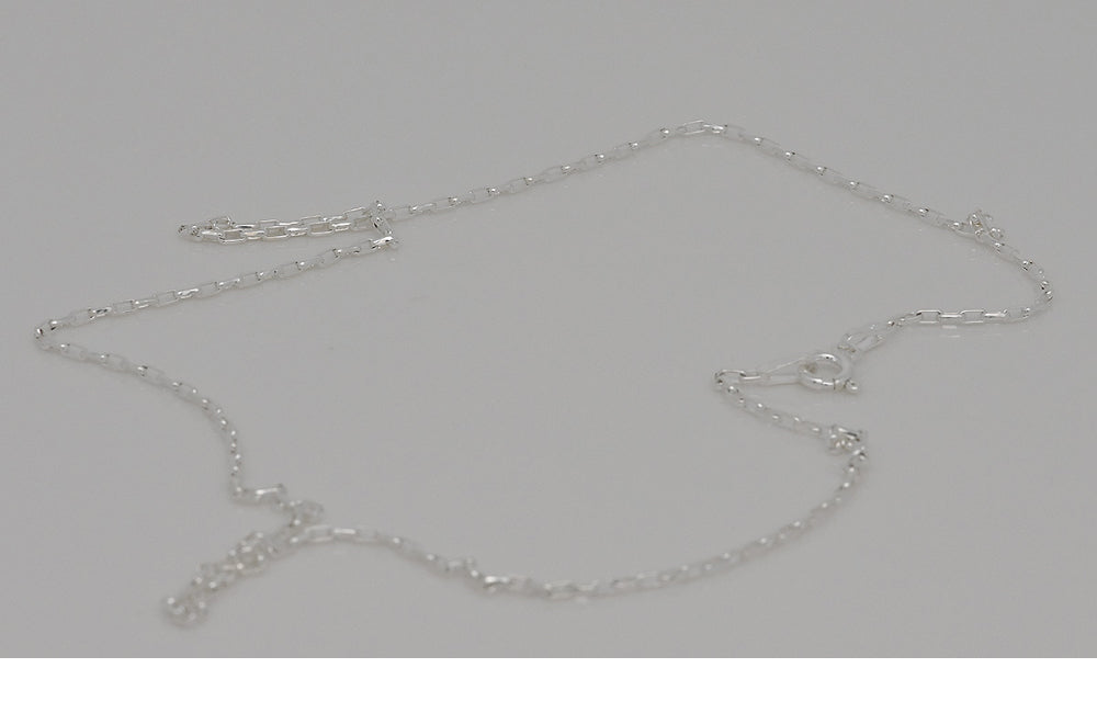 925 Silver Lolotaf Chain Necklace 40cm_KWAJE448