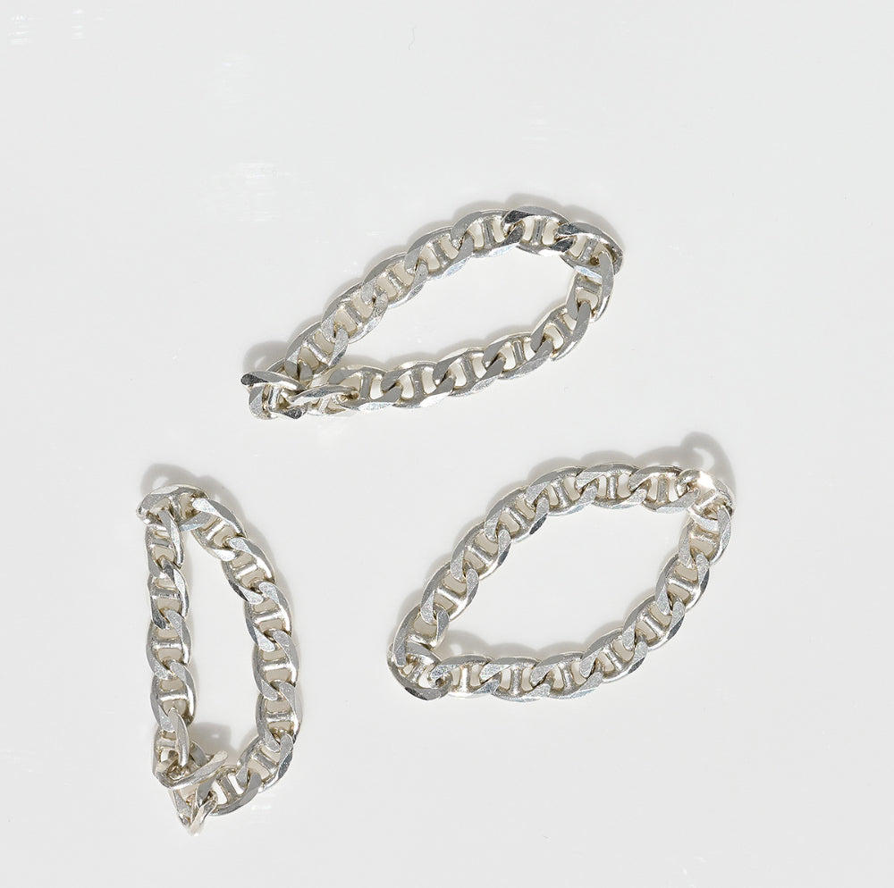 925 Silver Flat Chandal Chain Ring_KWAJE025