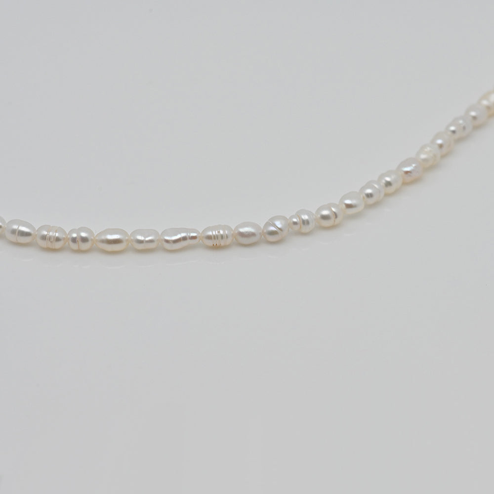 925 Silver Freshwater Pearl Necklace_KWAJE415