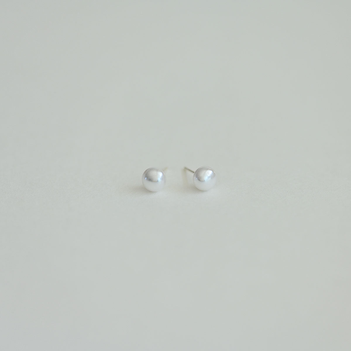 925 silver glass pearl earrings_KWAJE236