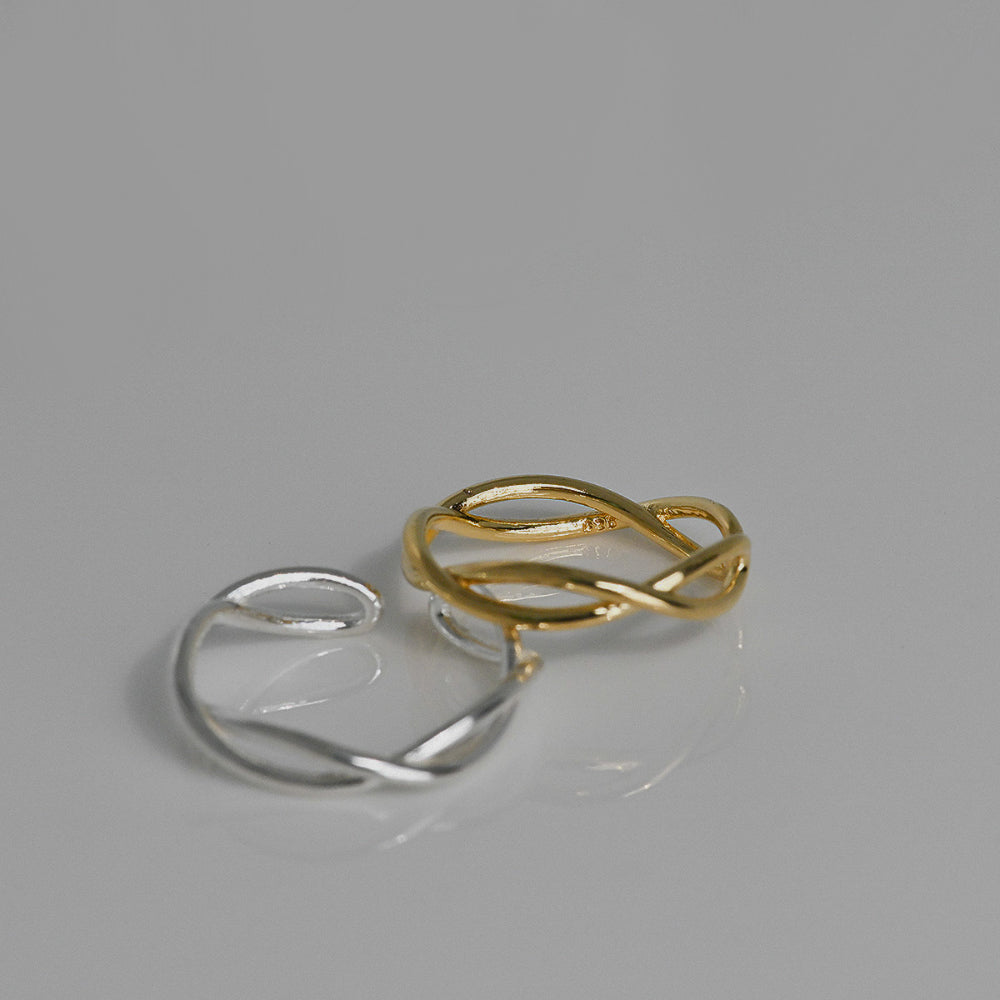 925 silver soft twist open ring_KWAJE059