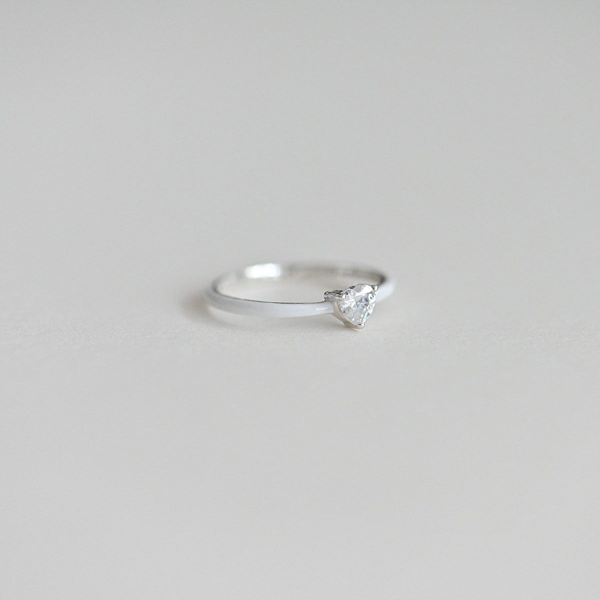 925 Silver Heart Cubic Epoxy Ring_KWAJE257