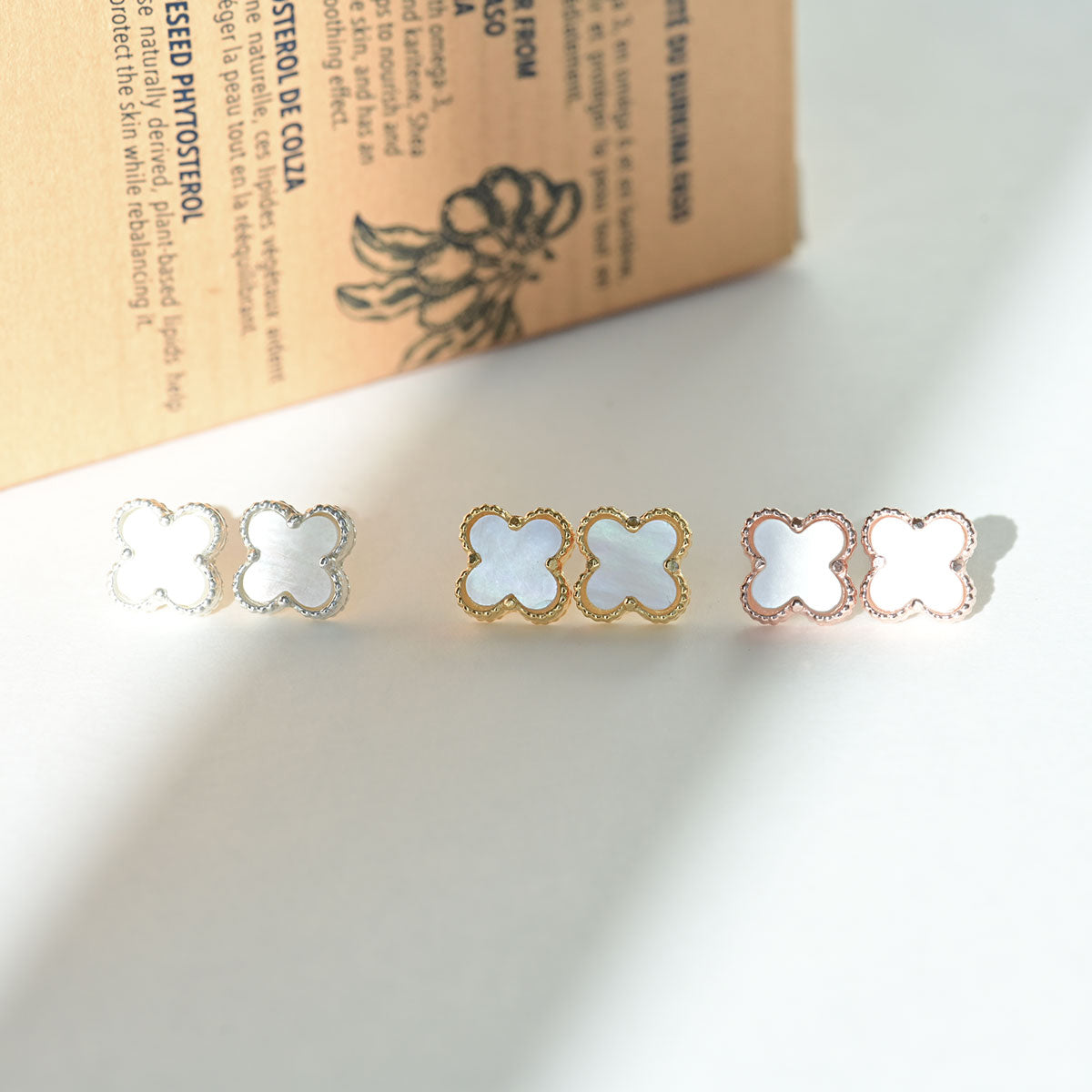 925 Silver Buckle Stud Earrings_KWAJE145