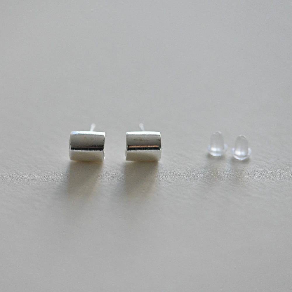 925 silver wide C earrings_KWAJE473