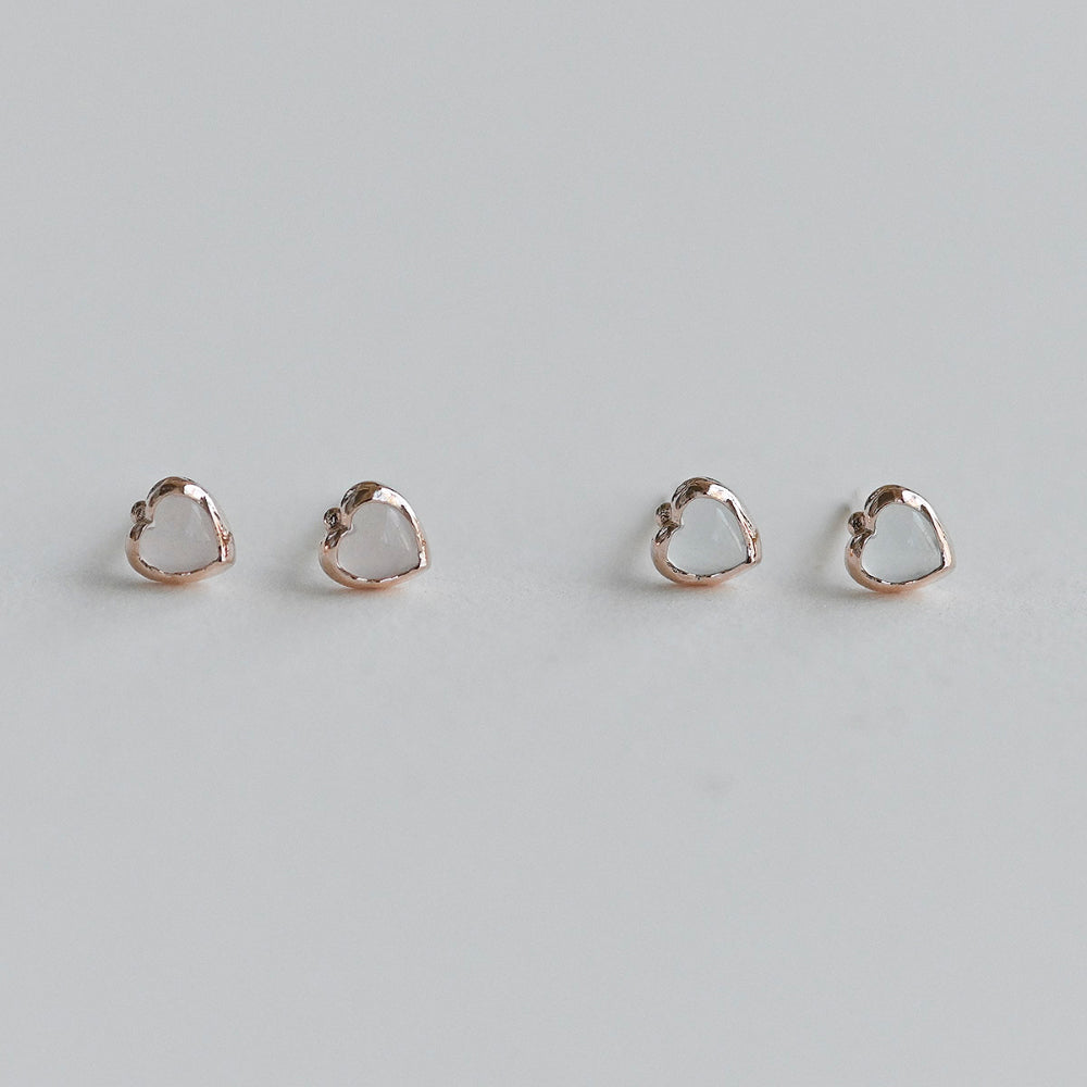 925 silver heart stud earrings_KWAJE504