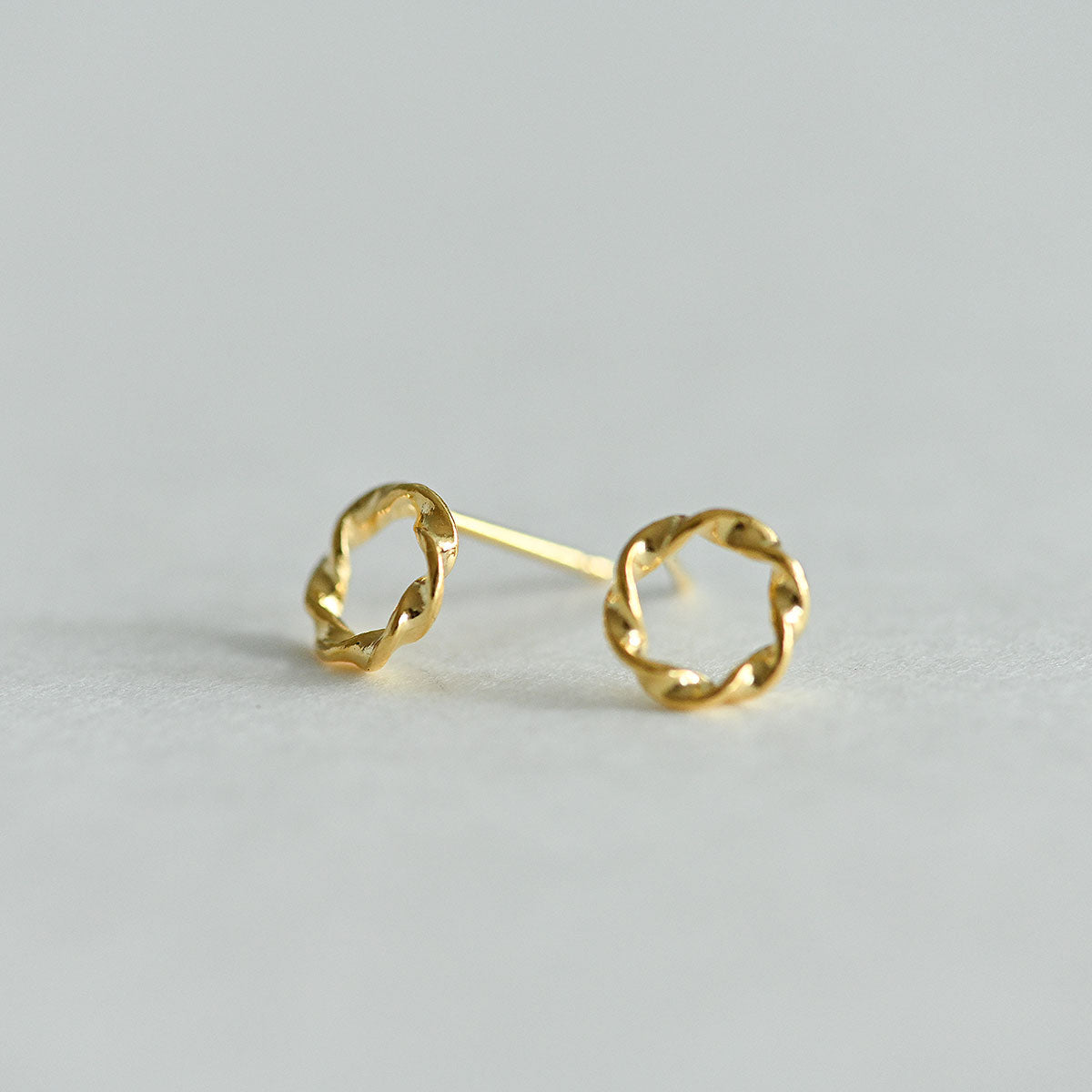 925 silver twilly stud earrings_KWAJE502