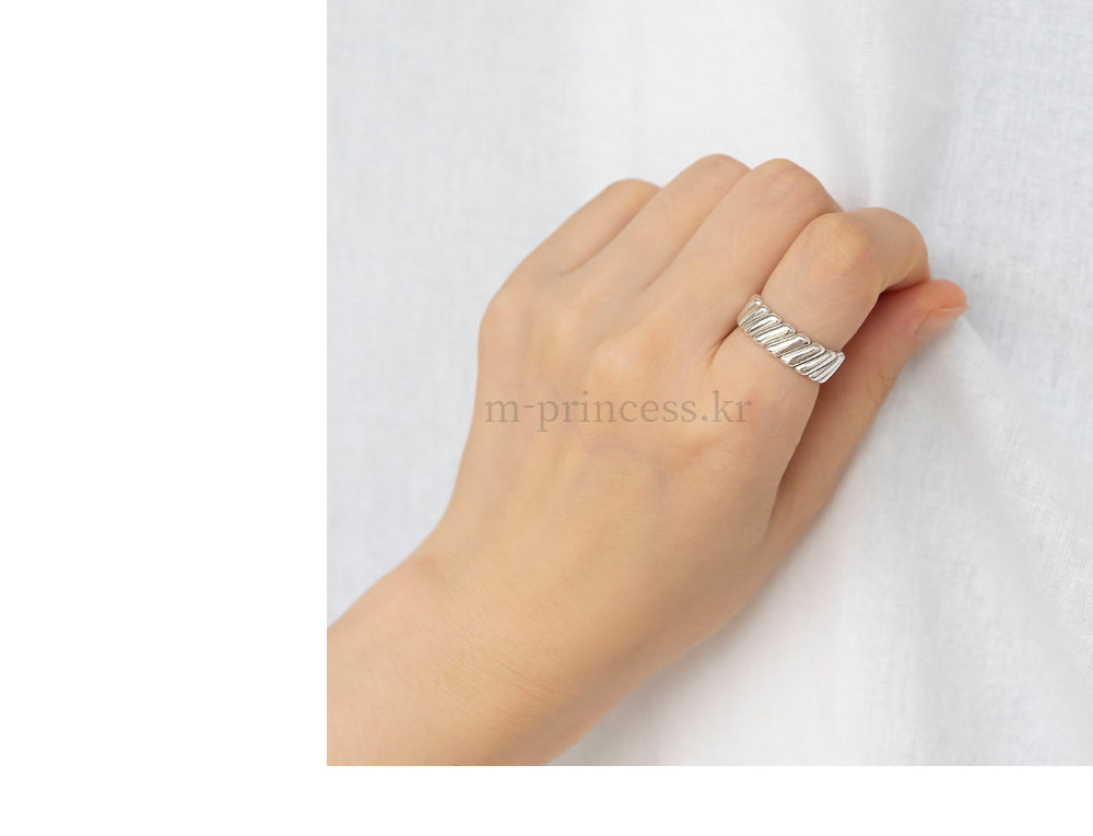 925 silver bold open ring_KWAJE007