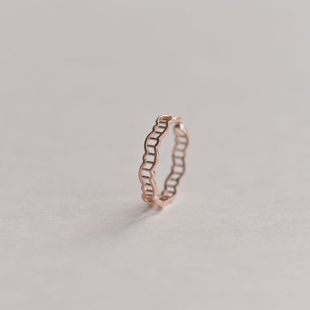 925 silver zigzag ladder open ring_KWAJE070