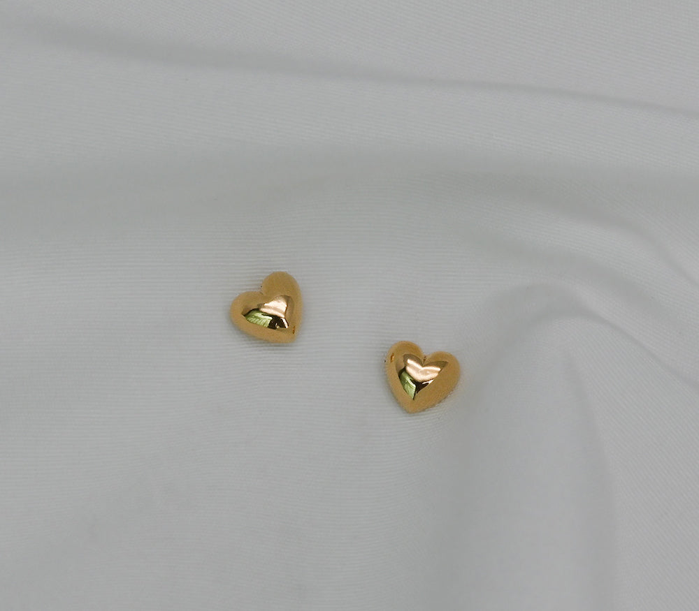 925 silver heart 4pc earrings_KWAJE532