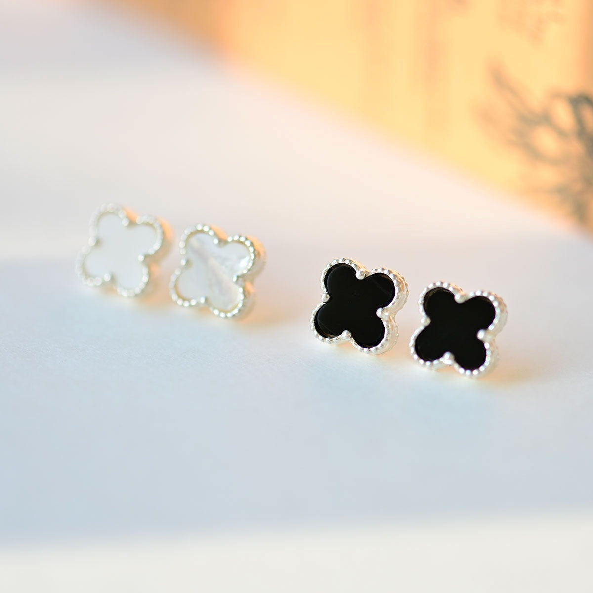 925 Silver Buckle Stud Earrings_KWAJE145