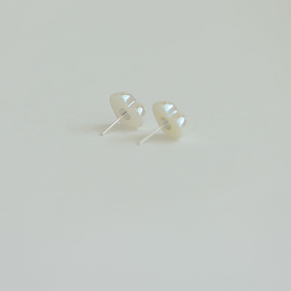 925 silver heart ab pearl earrings_KWAJE241