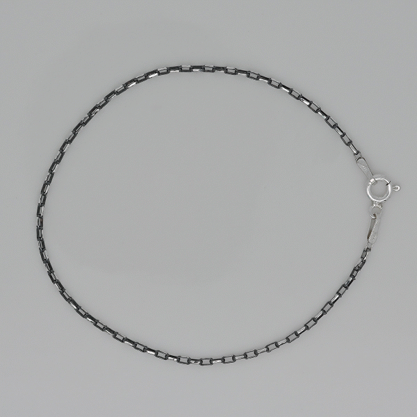 925 Silver Lolotaf Chain Necklace 40cm_KWAJE448