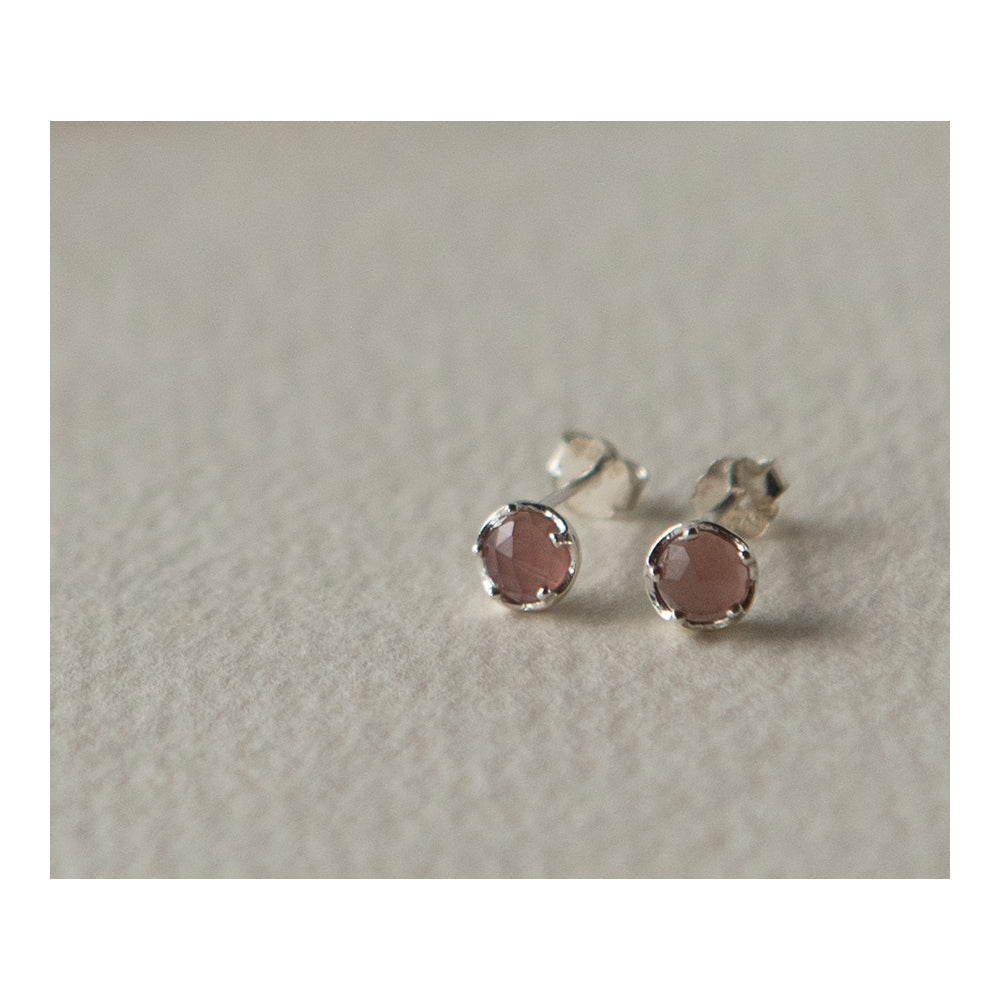 925 silver jasper crystal earrings_KWAJE520